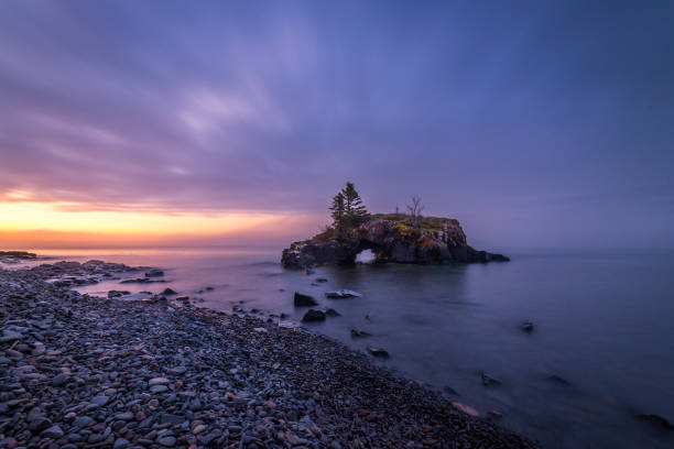 istock Hollow Rock Island Grand portage Minnesota 1203200216