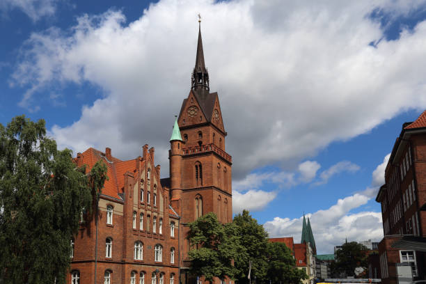 istock Historical houses in Lubeck, Germany 1203200997