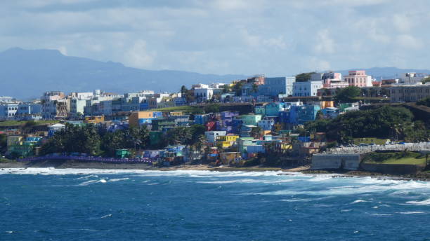 istock Colourful buildings in San Juan 1203208507
