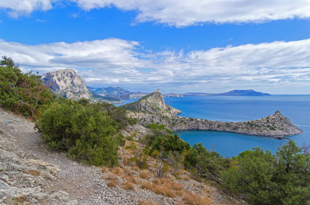 istock Mountains on the Black Sea. 1203212749
