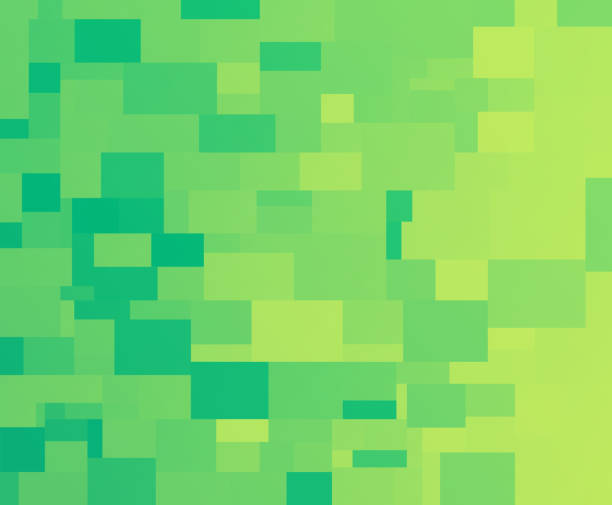 グリーンフィールズピクセルブレンドモダン背�景 - green backgrounds spotted abstract点のイラスト素材／クリップアート素材／マンガ素材／アイコン素材