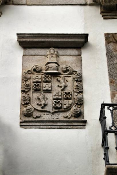 istock Building facade with stone coat in Porto 1203214753