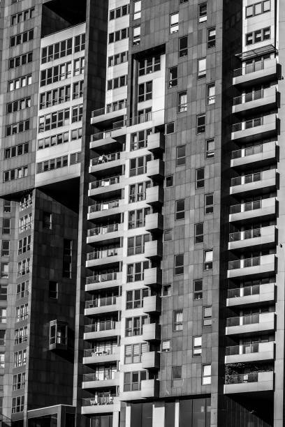 istock Exterior of modern apartment building 1203226302