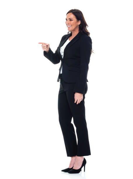 istock Caucasian young women manager standing wearing businesswear 1203227708