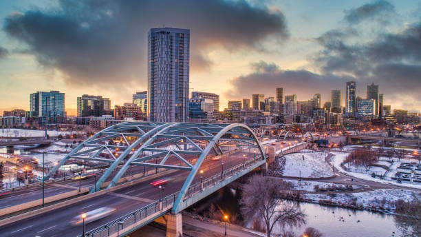 istock Denver, Colorado, USA Skyline Aerial 1203229361