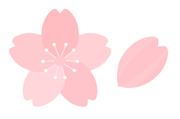 春event_cherry花びら - 桜 花びら点のイラスト素材／クリップアート素材／マンガ素材／アイコン素材
