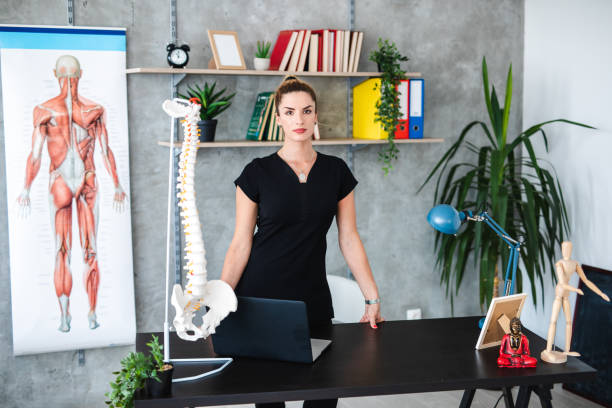 istock Confident female University teacher 1203233720