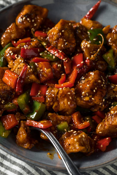 istock Homemade Spicy Szechuan Chicken 1203235233