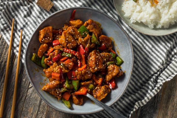 istock Homemade Spicy Szechuan Chicken 1203235359