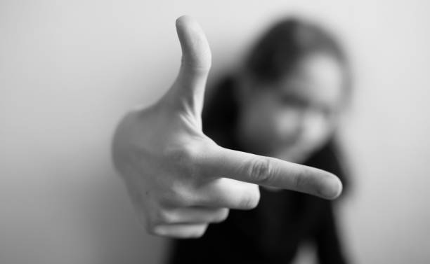 istock Little girl shows thumb up 1203242270