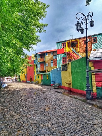 Caminito is a street museum and a traditional alley, located in La Boca, a neighborhood of Buenos Aires, Argentina. The place acquired cultural significance because it inspired the music for the famous tango \