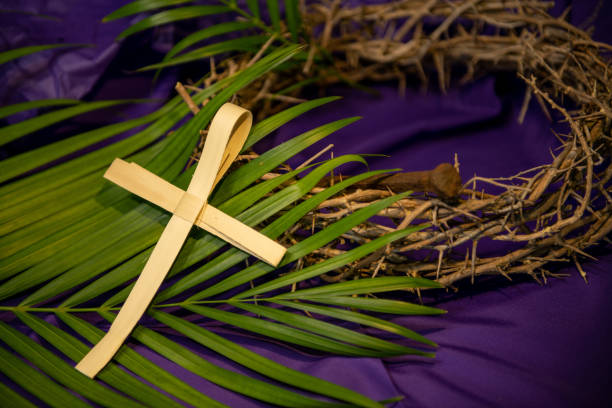 Season of Easter Backgrounds for the Lent and Easter season in the Church religious equipment photos stock pictures, royalty-free photos & images