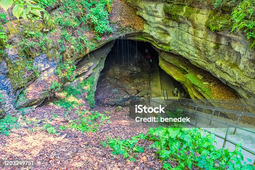 istock Historic Entrance at Mammoth Cave National Park Kentucky USA 1203249751
