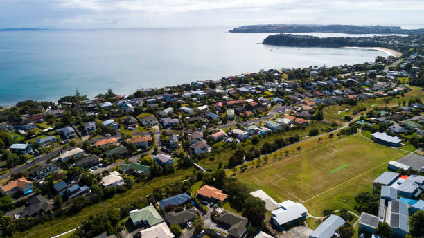 istock Auckland Aerial View 1203256664