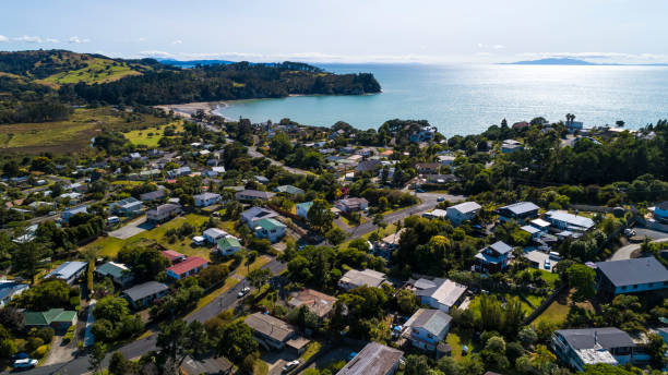 istock Auckland Aerial View 1203257517