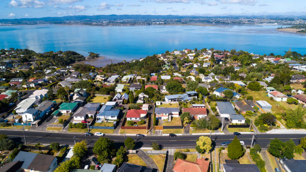 istock Auckland Aerial View 1203257531