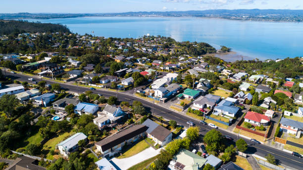 istock Auckland Aerial View 1203257544