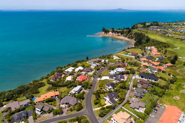 istock Auckland Aerial View 1203257578
