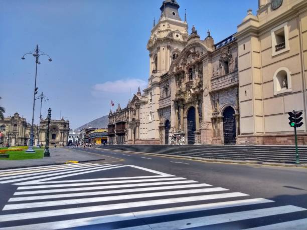 istock Downtown - Oldtown - Lima Historic Centre - Peru 1203259514