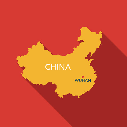 A flat design Wuhan, China icon with a long shadow. File is built in the CMYK color space for optimal printing. Color swatches are global so it’s easy to change colors across the document.