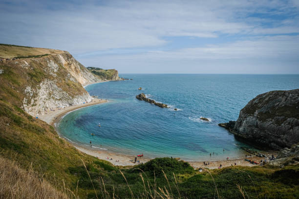 istock Man O'War Beach on Jurassic Coast, Dorset, England 1203261187