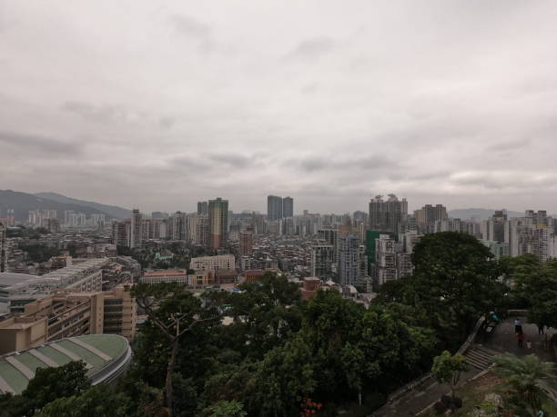 istock the city view of Macau 1203264309