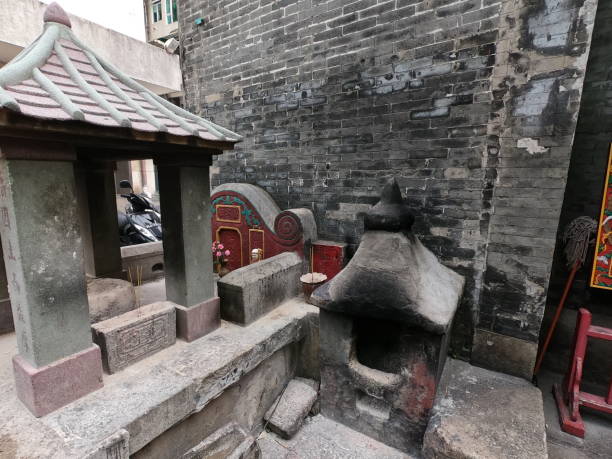 istock the view of Sam Kai Vui Kun temple in Macau 1203264420