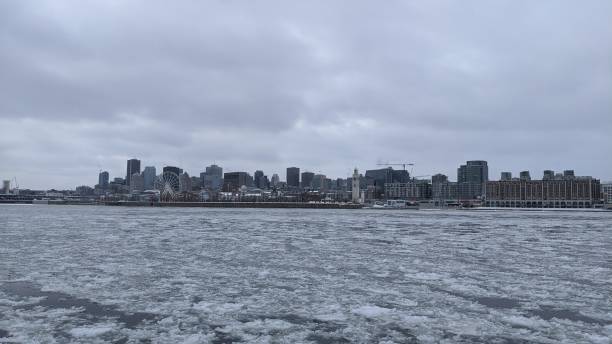istock Montreal and the river in winter (photo3) 1203268338