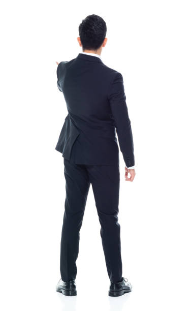 istock Chinese ethnicity young male presenter standing 1203293798