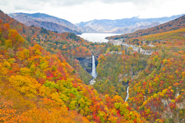 istock Kegon Waterfall at Nikko National Park 1203299766