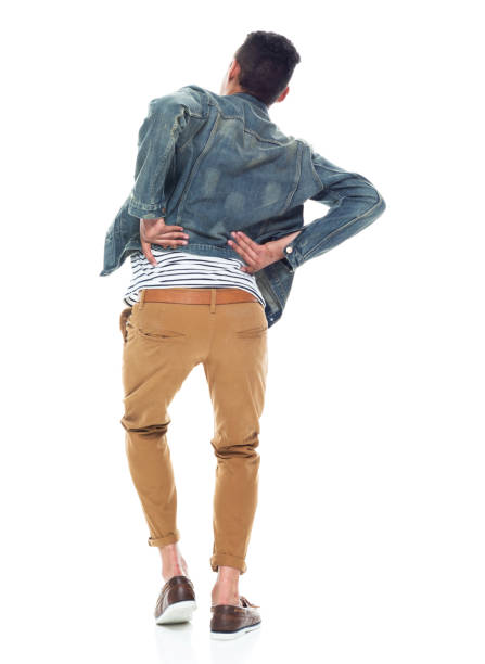istock African ethnicity male standing wearing denim jacket 1203299929