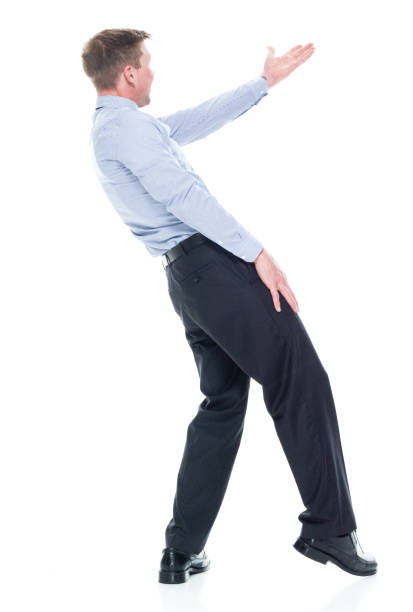 istock Caucasian male manager standing 1203305168