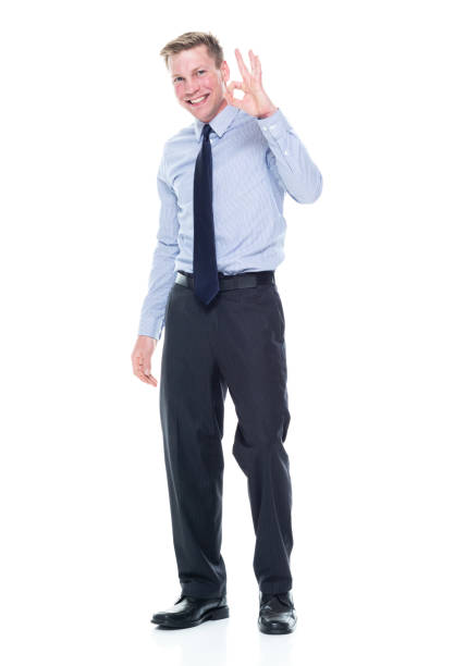 istock Caucasian male manager standing 1203305191