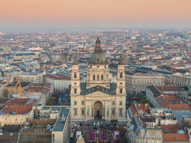 istock St. Stephen's Basilica in Budapest Hungary at night 1203305600