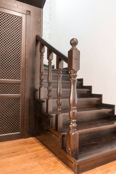 istock A hardwood staircase and stairwell storage 1203319283