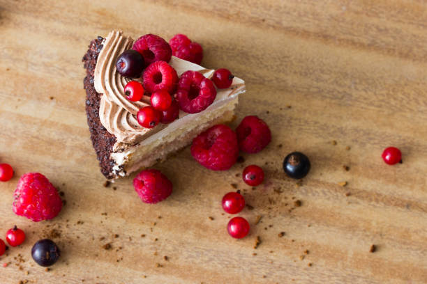 istock Delicious slice of cake 1203321501