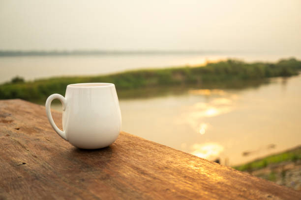 istock Morning atmosphere with warm coffee. 1203324799