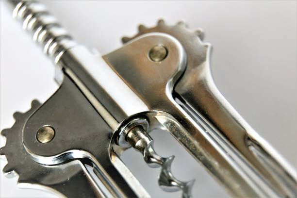 corkscrew and cork