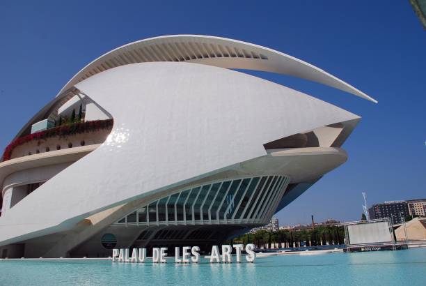 Palau de la Arts, Valencia stock photo