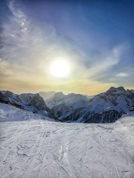 istock snow-capped mountain in prolognian in Savoy 1203348666