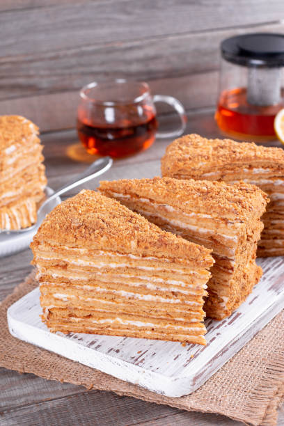 istock Homemade honey cake 1203349635