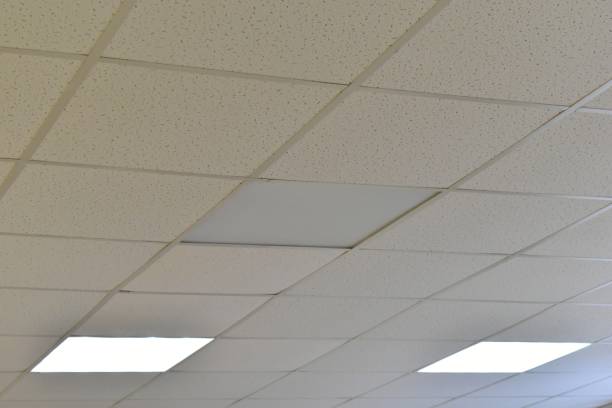 istock Raster light ceilings in office buildings 1203351327