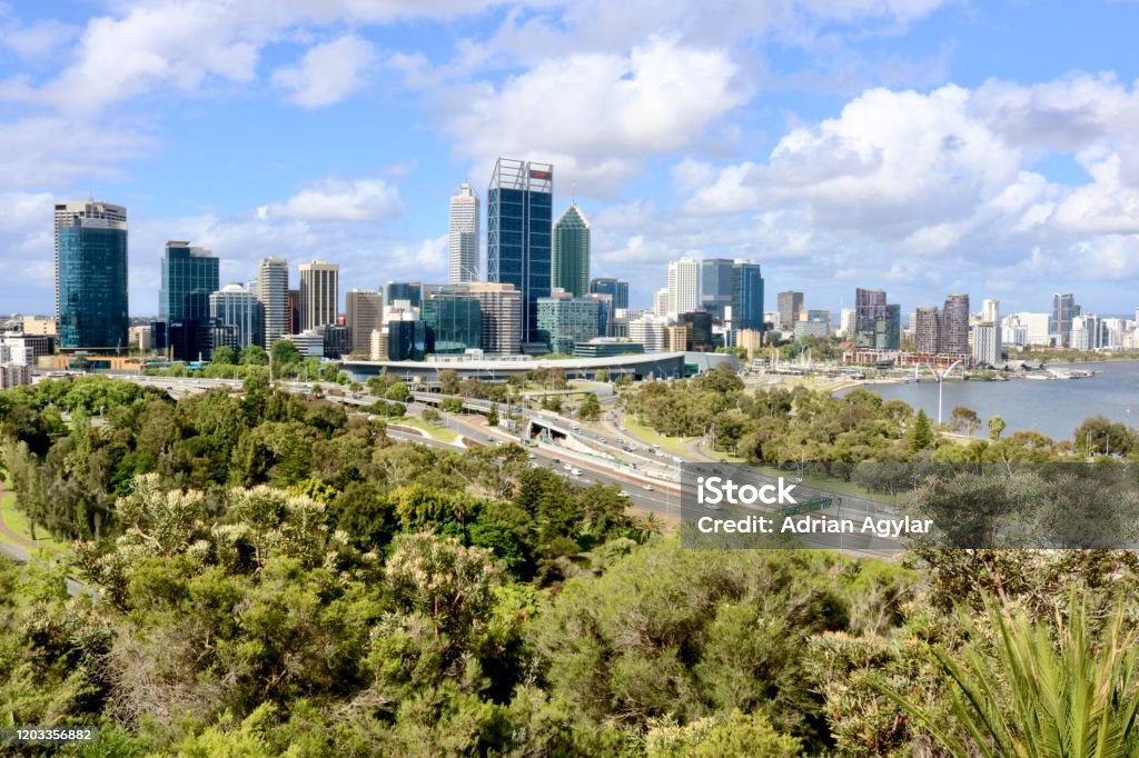 Perth, Australia Perth is the capital of Western Australia and is the 4th largest city in Australia. Subiaco - Western Australia Stock Photo