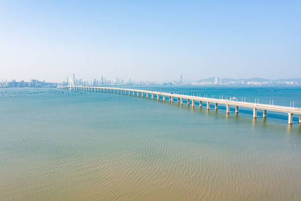 istock Shenzhen Bay Bridge, Hong Kong 1203357356