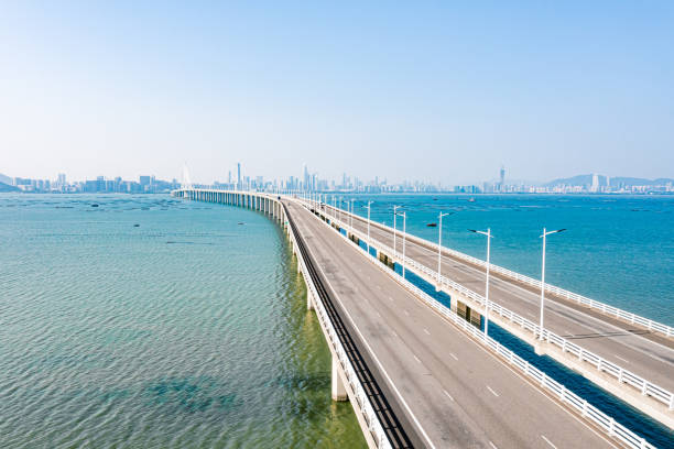 istock Shenzhen Bay Bridge, Hong Kong 1203358078