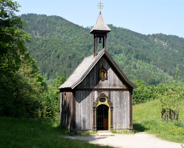 istock Holy Cross Chapel, open-air museum, Schliersee 1203363461