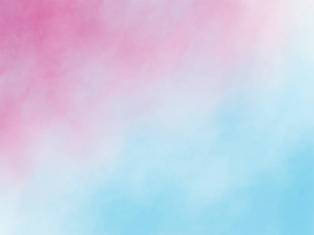 istock Watercolor brush strokes texture background 1203364349