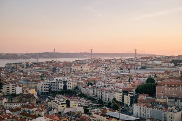 City of Lisbon (Portugal) stock photo