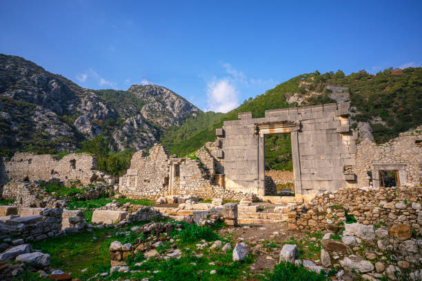 istock The ancient ruins  of  Olimpos (Olympus, Olympos), Turkey 1203376039