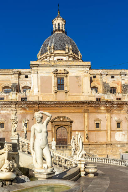 istock Italy, Sicily, Palermo Pretoria fountain 1203377128